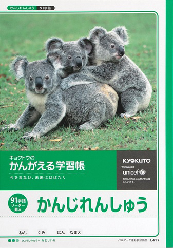 かんがえる学習帳 かんじのおけいこ＆かんじれんしゅう＆漢字練習 セミB5 かんじ 91字のイメージ画像