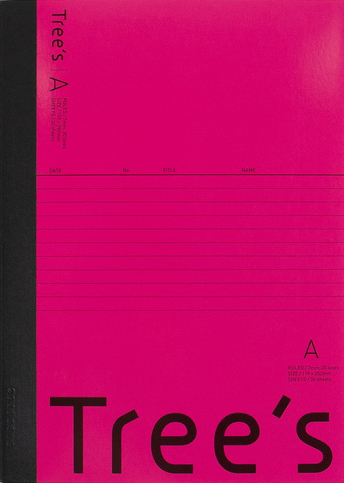 Tree's セミB5 7mm A罫 ピンク 30枚のイメージ画像