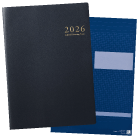 Mタイプのスケジュール手帳 暗め藍色