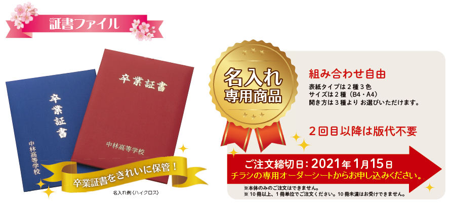 証書ファイル