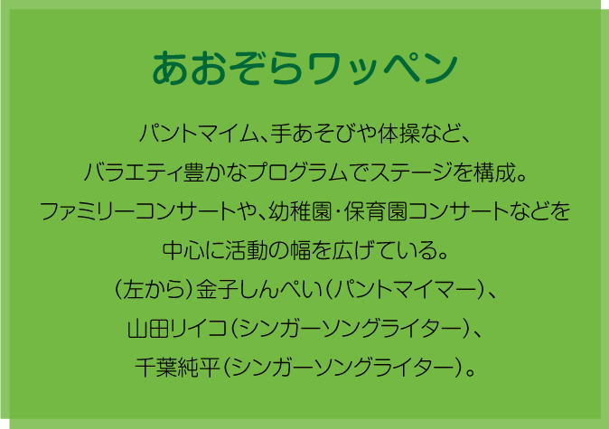 あおぞらワッペンのプロフィール